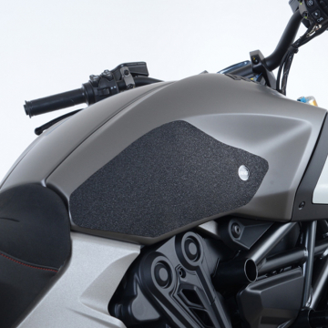 R&G EZRG225 Tank Traction Grips for Ducati Diavel 1260S '19-'23