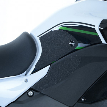 R&G EZRG438CL Tank Traction Grips, Clear for Kawasaki Versys 1000 (2019-)