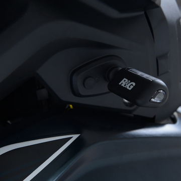 view R&G FAP0028BK Indicator Adapter Kit for BMW F750GS (2018-) & F850GS (2018-)