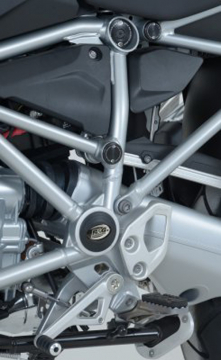 view R&G FI0069BK Racing Frame Inserts for BMW R1200GS LC / Adv '13-'19 & R1250GS '19-'23