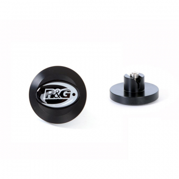 R&G FI0131BK Frame Plug Inserts, RHS Pair for Suzuki GSX-R1000 / R (2017-)