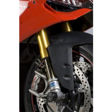 R&G FP0109BK Front Axle Protectors for Ducati Panigale 1199 and Panigale 899