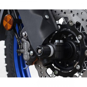 R&G FP0226BK Front Axle Sliders for Yamaha Tenere 700 (2021-)