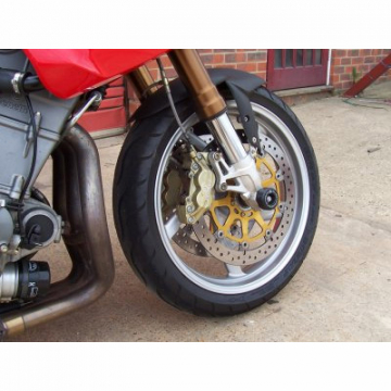 view R&G Front Axle Sliders for Benelli TNT / Tornado