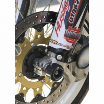 view R&G Front Axle Sliders for Husqvarna 630 SMR '10-11