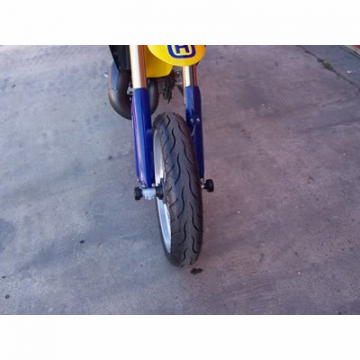 view R&G Front Axle Sliders for Husqvarna SM 125