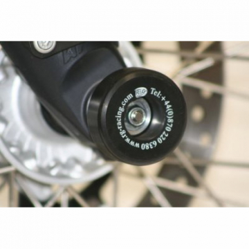 view R&G Front Axle Sliders for KTM 690 Supermoto & 690 Duke III '07-11