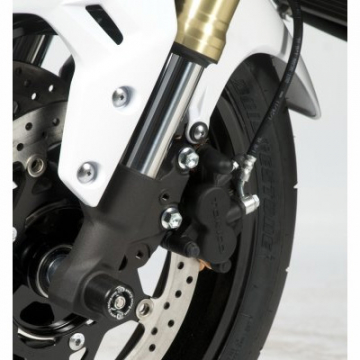 view R&G Front Axle Sliders for Suzuki GSR750 '11
