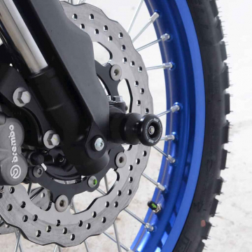 R&G FSS0001BK Spindle Sliders for Yamaha Tenere 700 (2021-)
