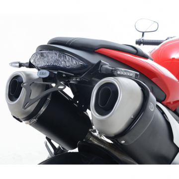 view R&G LP0194BK Tail Tidy Fender Eliminator for Triumph Speed Triple R / S '16-'18