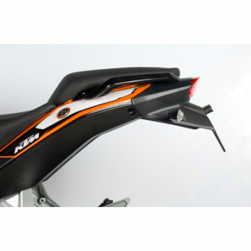 R&G LP0216BK Tail Tidy Fender Eliminator for KTM 390 Duke (2014-2016)