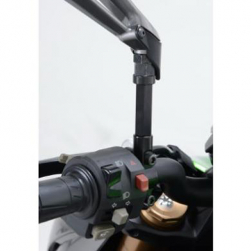 view R&G Racing MR0005BK 45mm Mirror Risers M10x1.25 Right Hand Threaded