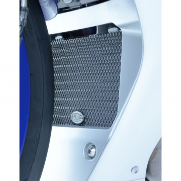 view R&G OCG0023RACINGTI Oil Cooler Guard, Titanium for Yamaha YZF-R1 (2015-)