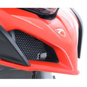 view R&G OCG0026BK Oil Cooler Guard, Black Ducati Multistrada 1200 / S (2016-) & 950 (2017-)