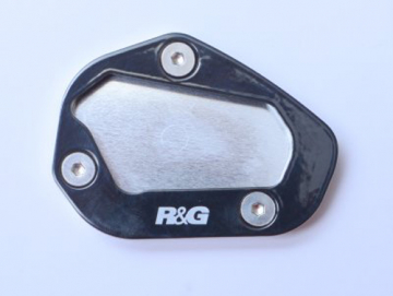 R&G PKS0060.SI Kickstand Shoe, With Center Stand Added for Triumph Tiger 800/XC