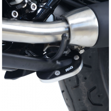 R&G PKS0092SI Side Stand Foot Enlarger Triumph Street Twin (2016-) & Street Cup (2017-)