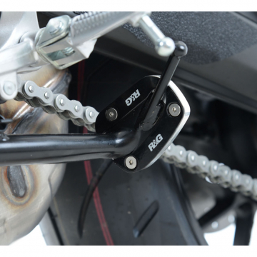 view R&G PKS0099SI Side Stand Foot Enlarger for Yamaha FZ-09 & MT-09 (2018-)