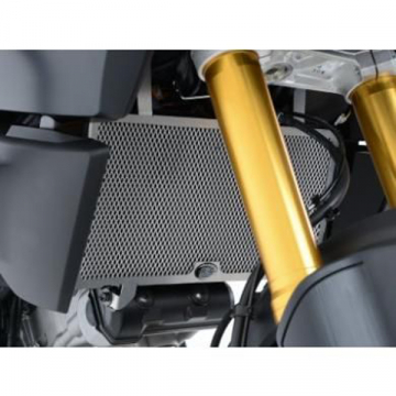 view R&G RAD0173BK Radiator Guard Black for Suzuki 1000 V-Strom/XT (2014-2019)