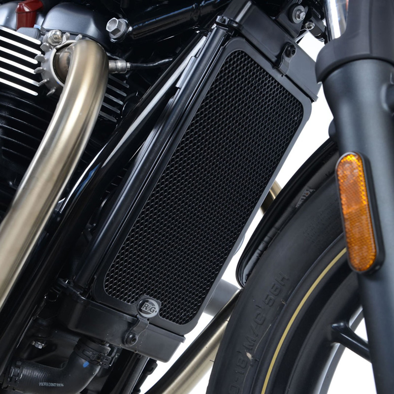 R&G RAD0204.P Radiator Guard Triumph Thruxton 1200 / R 16-up / Street ...