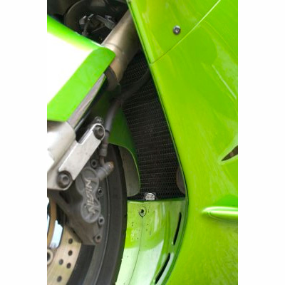 R&G Radiator Guard Black for Kawasaki ZX12-R | Accessories