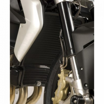 R&G Radiator Guard Black for MV Agusta 675 / 800 Brutale