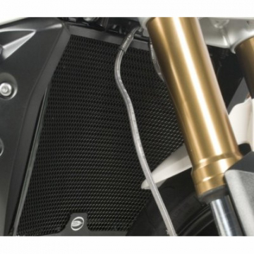 R&G Radiator Guard Black for Suzuki GSR750 '11-up