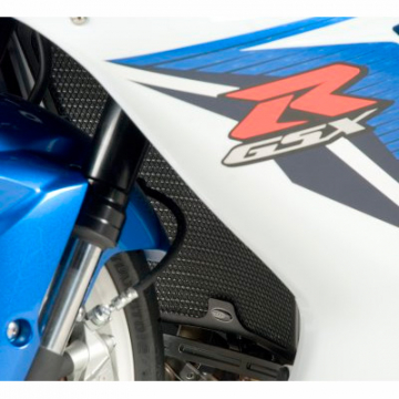 R&G Radiator Guard Titanium for Suzuki GSXR 600 & GSXR 750 '04-11
