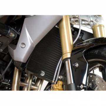 R&G RAD0142.BK Radiator Guard, Black for Triumph Street Triple / R (2013-current)