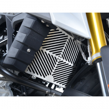 view R&G SRG0054SS Stainless Steel Radiator Guard for BMW G310GS & G310R (2017-)
