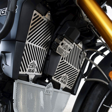 view R&G SRG0084SS Radiator Guard, Stainless Steel for Triumph Tiger 900 GT/Rally (2020-)