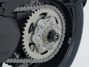 R&G SS0034BK Rear Axle Sliders for Ducati Diavel (2011-2013)