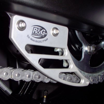 R&G TG0002A1 Silver Toe Chain Guard for Triumph Daytona 675, Street Triple / R and Yamaha YZF-R6