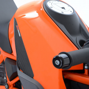 R&G TS0020.C Carbon Kevlar Tank Sliders for KTM 1290 Super Duke (2014-2019)