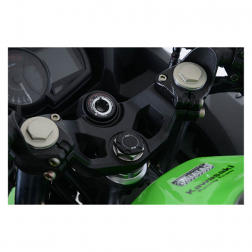 view R&G YTI0012BK Top Yoke Plug for Kawasaki Ninja 400 (2018-)