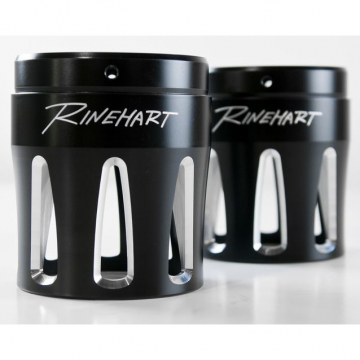 Rinehart Slip-on 4" Exhaust w/ Merge Caps for Indian Chieftain (2014-)