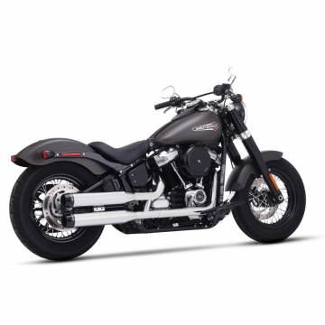 Rinehart 500-1200 3.5" Slip-on Exhaust for Harley Softail Fitment 1 (2018-)