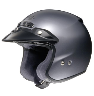 Shoei RJ-Platinum R Open Face Helmet Pearl Grey