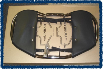 view Sage Brush Engine Guard Chaps - Road Star with MC Enterprises Bar