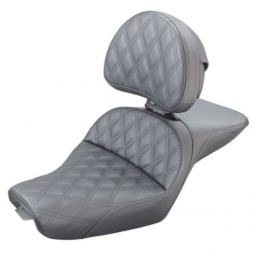 view Saddlemen 807-03-030LS Explorer LS Seat with Backrest for Harley Sportster (2004-)