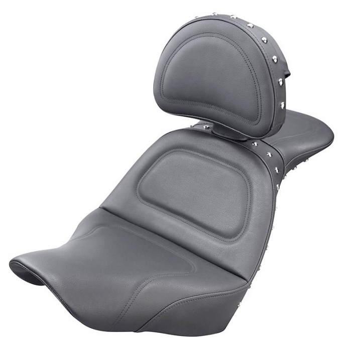 Saddlemen 81829040 Explorer Special Seat w/ Backrest Harley Low Rider