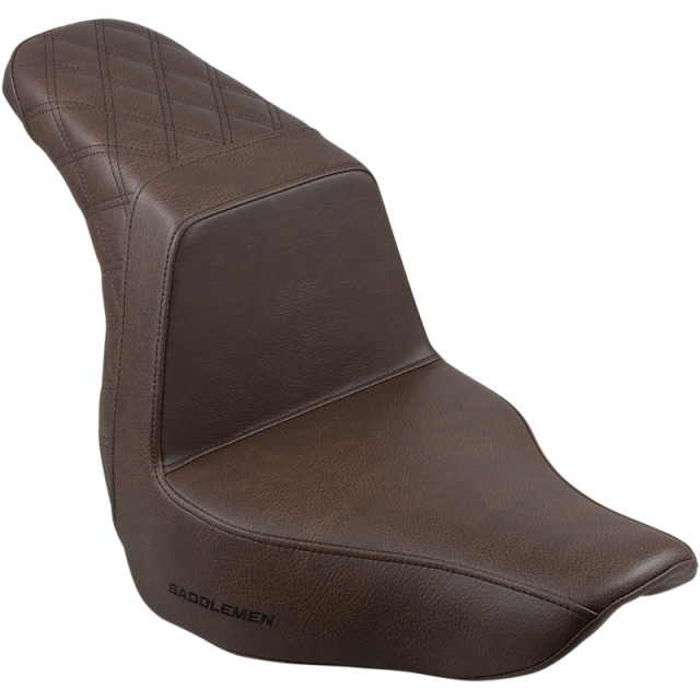 Saddlemen 818-29-173BR Step-Up LS Seat, Brown Harley Low Rider