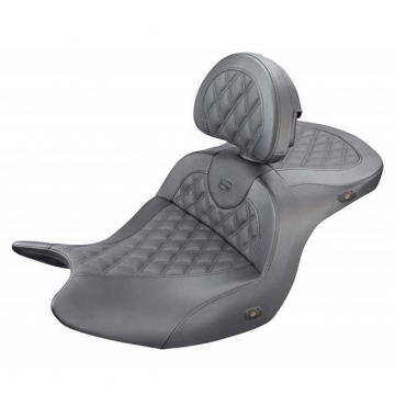 view Saddlemen H18-07-182BRHCT Roadsofa LS Heated Seat w/Backrest Honda GL1800 Goldwing (2018-2020)