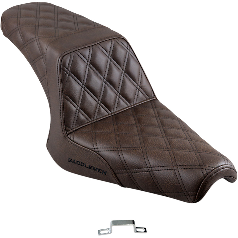 Saddlemen Y1316175BR StepUp LS Seat, Brown Yamaha Bolt/RSpec/CSpec