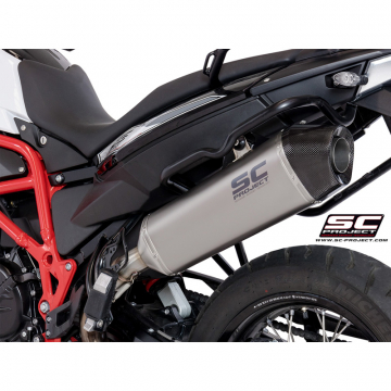 view SC-Project B28-83T X-Plorer Slip-on Exhaust for BMW F800GS / Adventure (2016-2018)