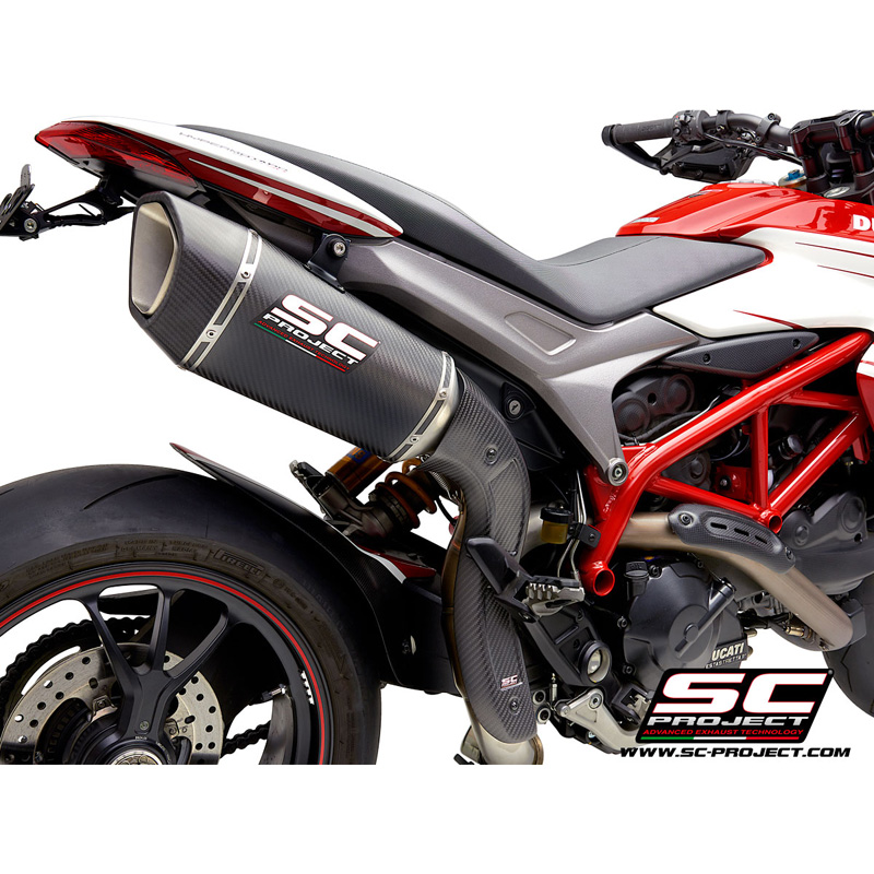 SC-Project D27-H90 SC1-R Slip-on Exhaust for Ducati