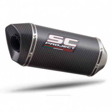 view SC-Project H34-115 SC1-M Slip-on Exhaust for Honda CB500R / F / X (2019-)
