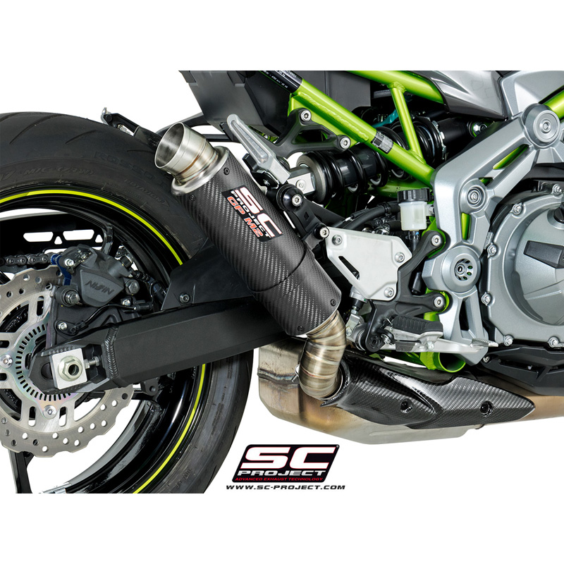 SCProject K2518C GPM2 Slipon Exhaust for Kawasaki Z900 (2017) Accessories International
