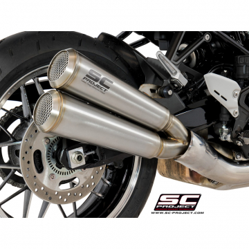 view SC-Project K29-D39A70 Conic 70s Style Slip-on Exhausts for Kawasaki Z900 / RS (2018-)