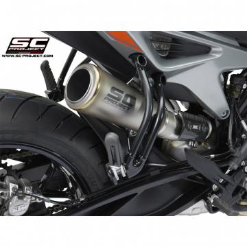 SC-Project KTM12-43T S1-GP Slip-on Exhaust for KTM 790 Duke (2018-)