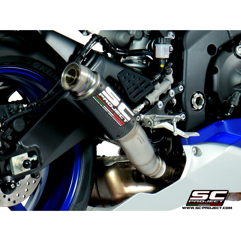 SC-Project Y21-H70 GP70-R Slip-on Exhaust for Yamaha YZF-R6